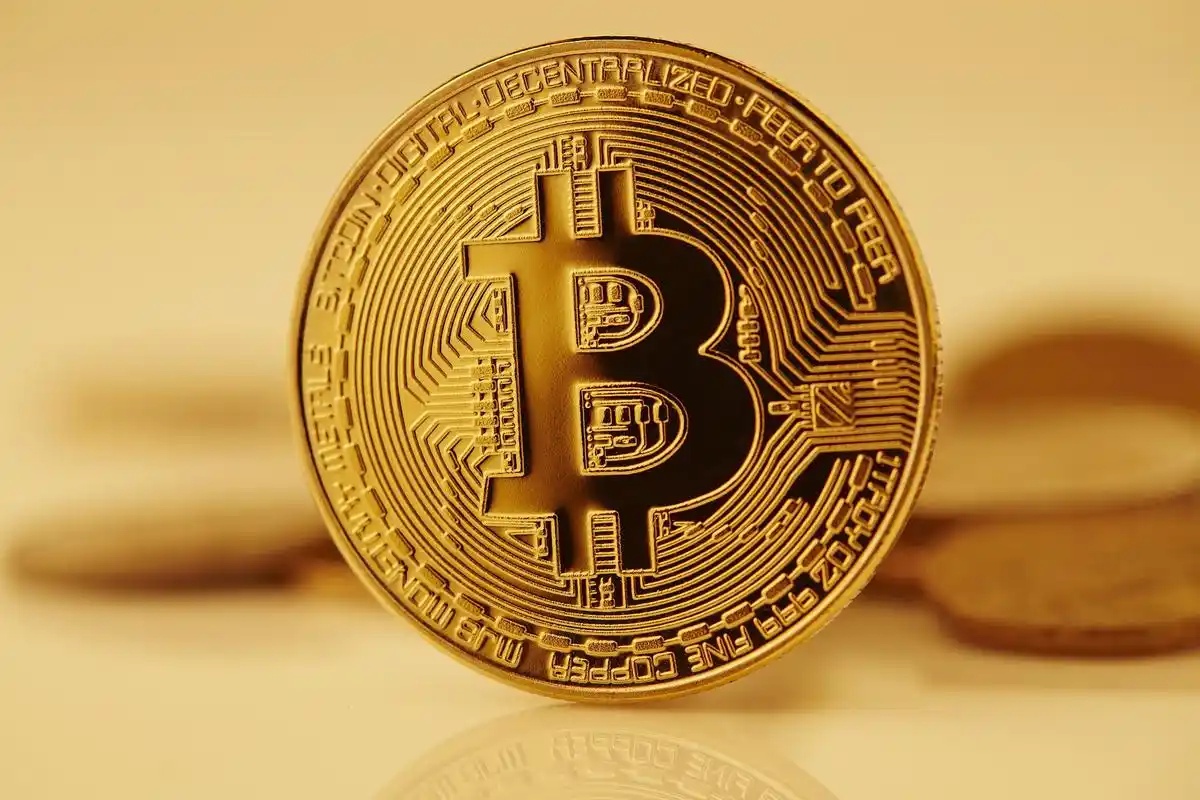 Close-up view of a high-performance Bitcoin mining rig