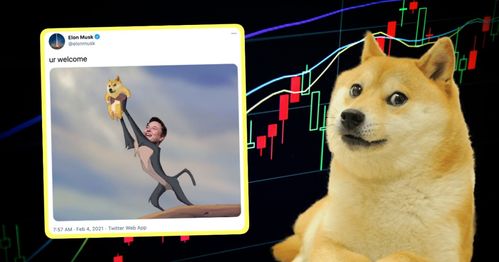 An artistic representation of Dogecoin signifying its growing popularity
